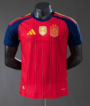 2026 Spain 2 star home with champion patch player version $21